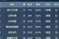 篮球职业联赛中球员战绩起伏不定